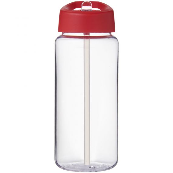 Bouteille publicitaire de sport H2O Active® Octave Tritan™ de 600 ml avec couvercle à bec verseur