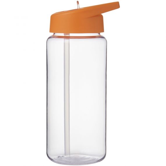 Bouteille publicitaire de sport H2O Active® Octave Tritan™ de 600 ml avec couvercle à bec verseur