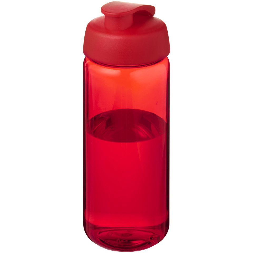 Bouteille publicitaire de sport H2O Active® Octave Tritan™ de 600 ml avec couvercle à clapet