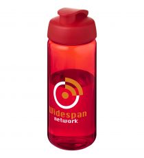 Bouteille publicitaire de sport H2O Active® Octave Tritan™ de 600 ml avec couvercle à clapet