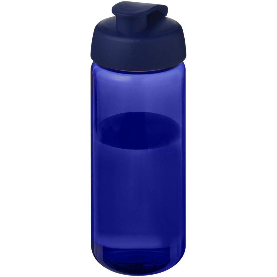 Bouteille publicitaire de sport H2O Active® Octave Tritan™ de 600 ml avec couvercle à clapet