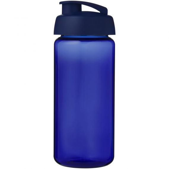 Bouteille publicitaire de sport H2O Active® Octave Tritan™ de 600 ml avec couvercle à clapet