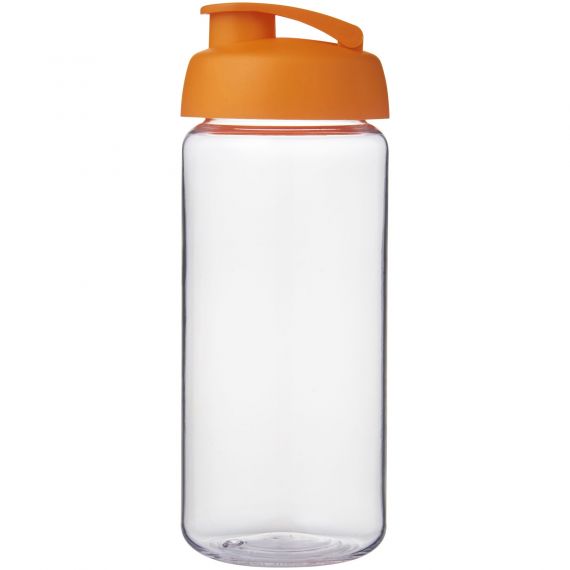 Bouteille publicitaire de sport H2O Active® Octave Tritan™ de 600 ml avec couvercle à clapet