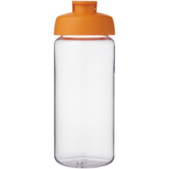 Bouteille publicitaire de sport H2O Active® Octave Tritan™ de 600 ml avec couvercle à clapet