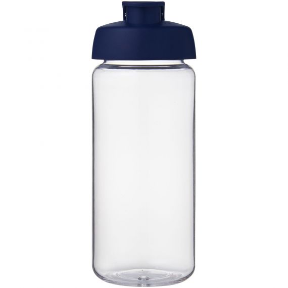 Bouteille publicitaire de sport H2O Active® Octave Tritan™ de 600 ml avec couvercle à clapet