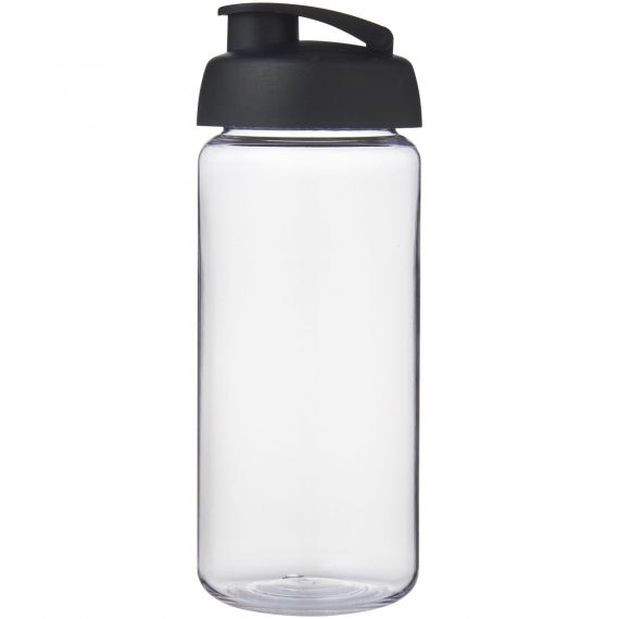 Bouteille publicitaire de sport H2O Active® Octave Tritan™ de 600 ml avec couvercle à clapet