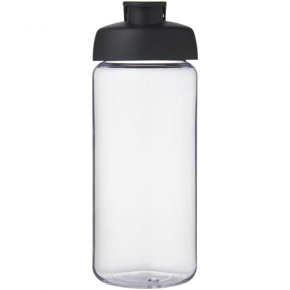 Bouteille publicitaire de sport H2O Active® Octave Tritan™ de 600 ml avec couvercle à clapet