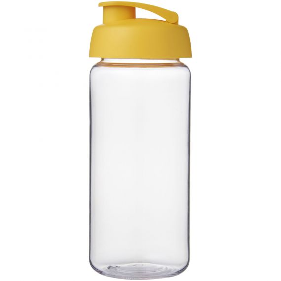 Bouteille publicitaire de sport H2O Active® Octave Tritan™ de 600 ml avec couvercle à clapet