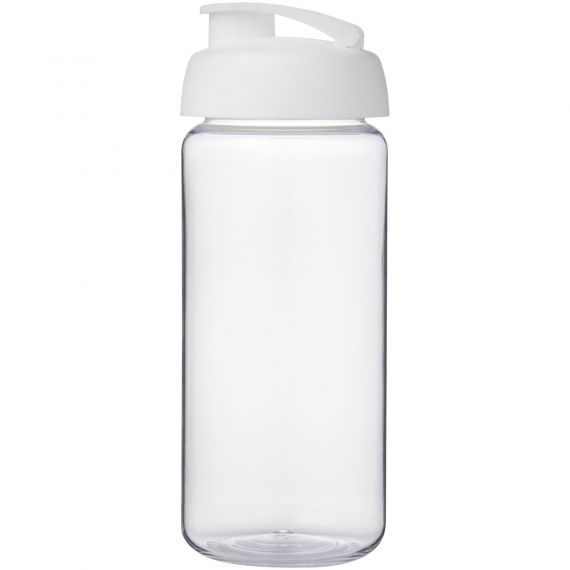 Bouteille publicitaire de sport H2O Active® Octave Tritan™ de 600 ml avec couvercle à clapet