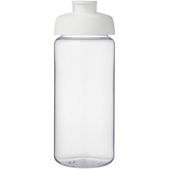 Bouteille publicitaire de sport H2O Active® Octave Tritan™ de 600 ml avec couvercle à clapet