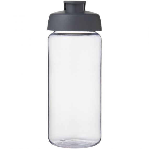 Bouteille publicitaire de sport H2O Active® Octave Tritan™ de 600 ml avec couvercle à clapet