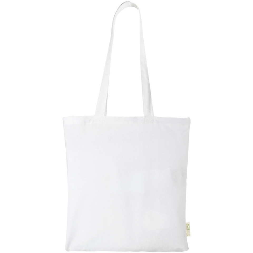 Sac à dos en coton biologique avec cordon Orissa 100 g/m² GOTS  publicitaire