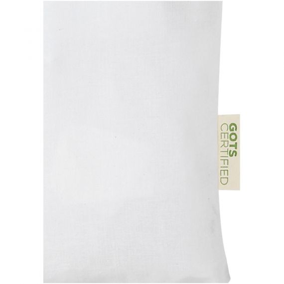 Sac à dos en coton biologique avec cordon Orissa 100 g/m² GOTS  publicitaire