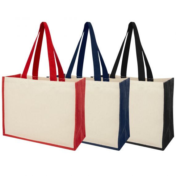 Sac publicitaire Varai 340 g/m² en toile et jute