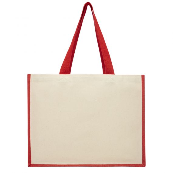 Sac publicitaire Varai 340 g/m² en toile et jute