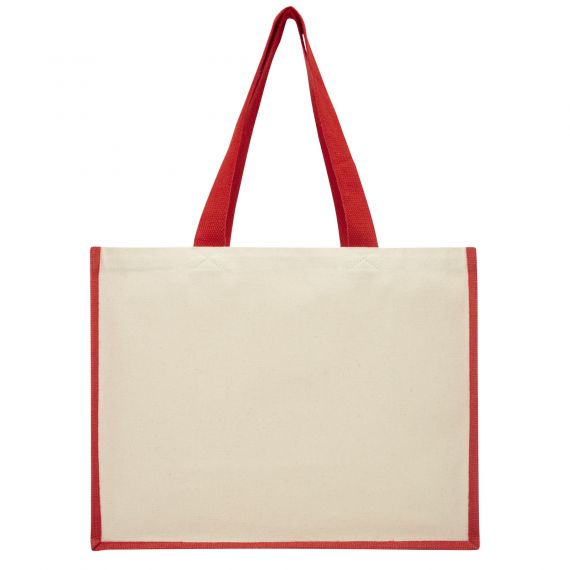 Sac publicitaire Varai 340 g/m² en toile et jute