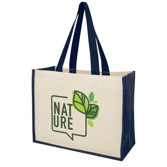 Sac publicitaire Varai 340 g/m² en toile et jute