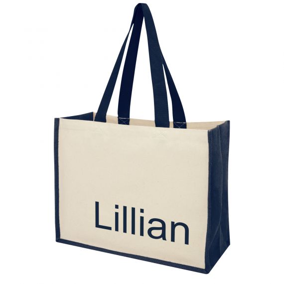 Sac publicitaire Varai 340 g/m² en toile et jute