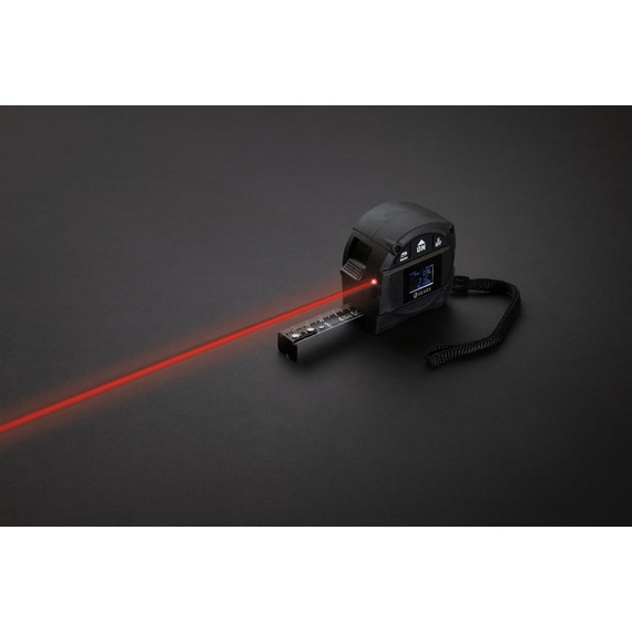 Mètre ruban publicitaire 5M Gear X avec laser 30M