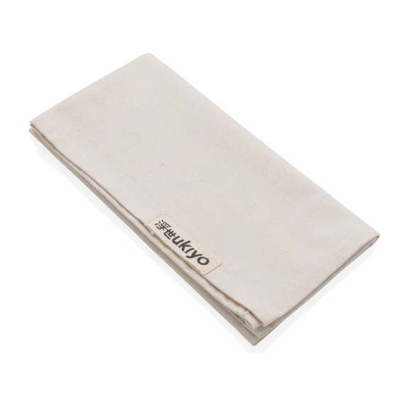 Set publicitaire de 4 serviettes de table Ukiyo en rcotton 180gr Aware™