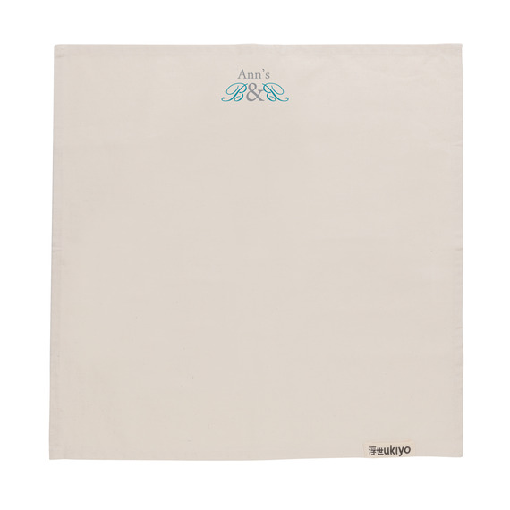 Set publicitaire de 4 serviettes de table Ukiyo en rcotton 180gr Aware™