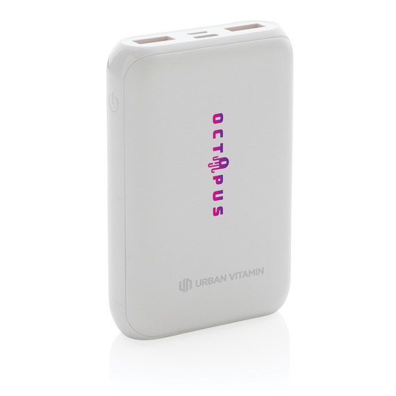 Powerbank publicitaire 10.000 mAh 18W PD Urban Vitamin Alameda