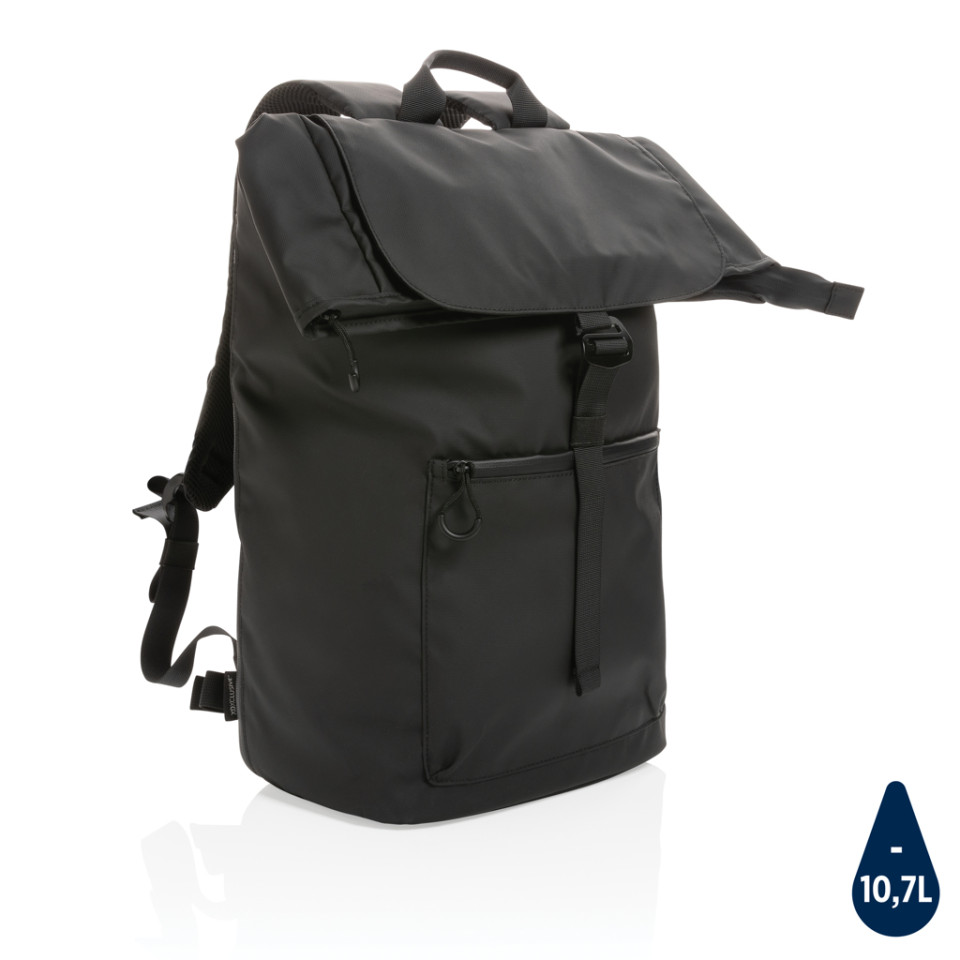 Sac à dos ordinateur publicitaire AWARE™ RPET étanche 15.6"laptop backpack