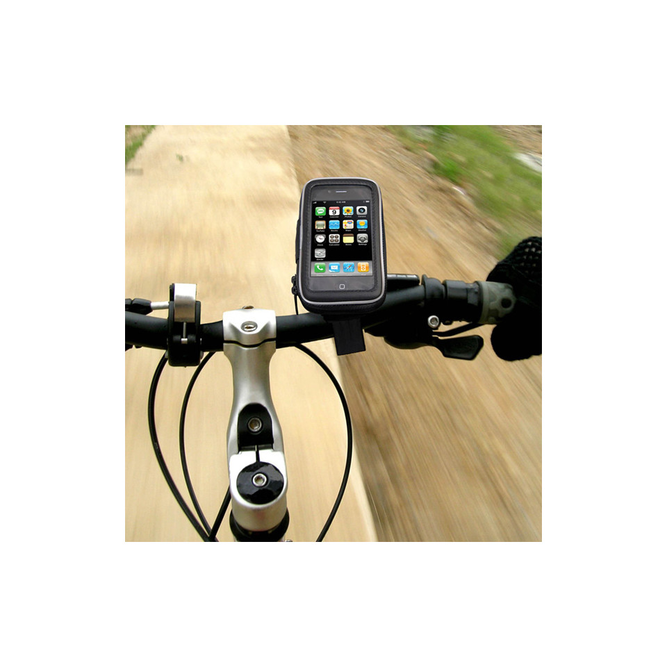 Support publicitaire de Téléphone Etanche pour Vélo / Moto / Trotinette, jusqu'à 6.8 Pouces