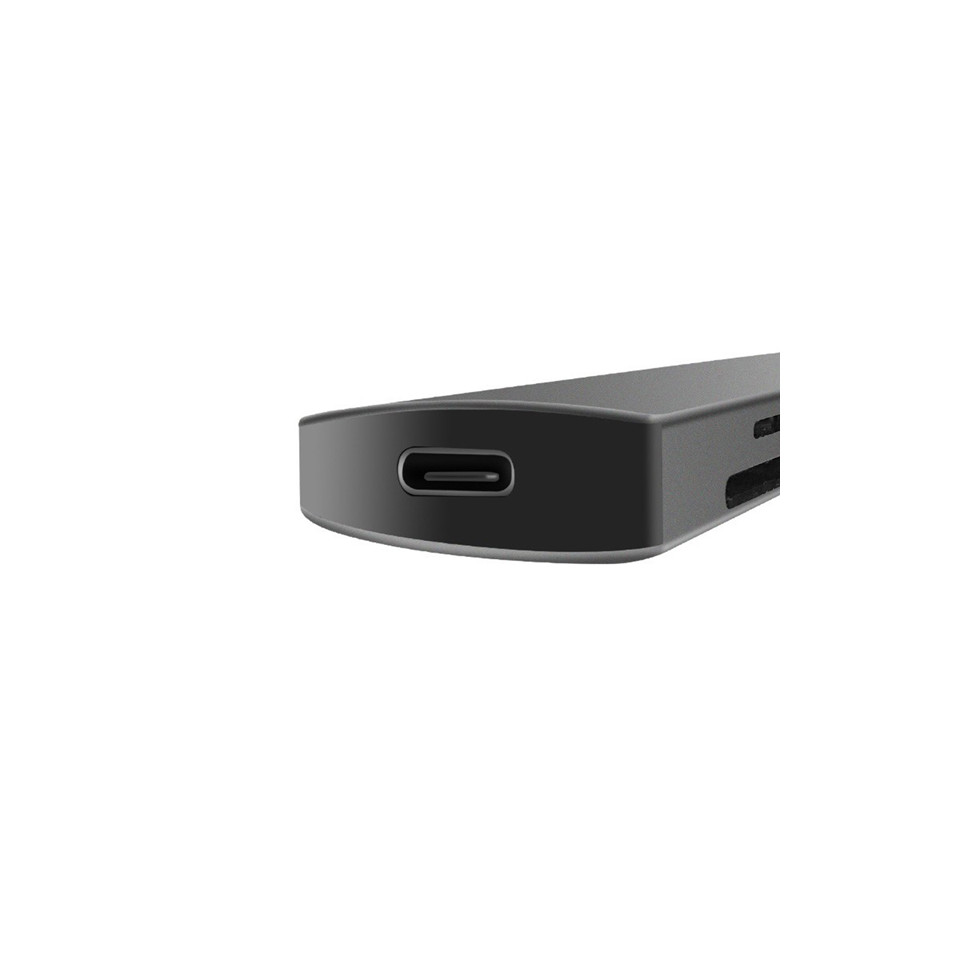 Adaptateur publicitaire Hub USB-C 5 en 1 HDMI, 3 Ports USB, Port USB-C Power Delivery