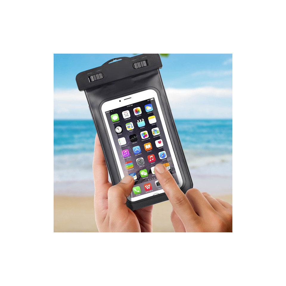 Etui publicitaire Imperméable Waterproof Universel pour Smartphones jusqu'à 6.5"