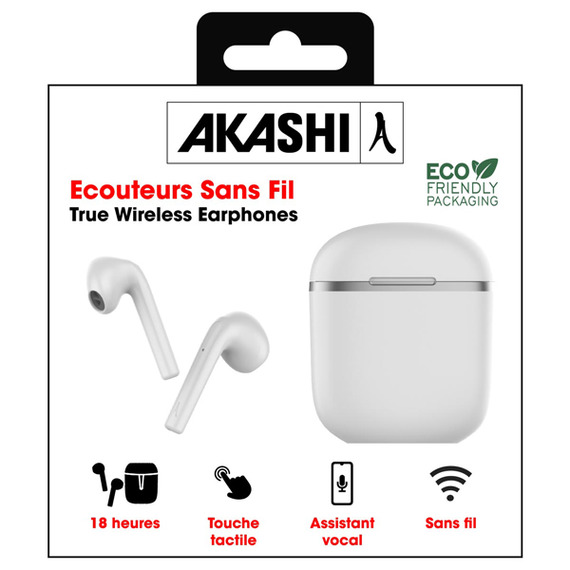 Earbuds Akashi publicitaires Bluetooth Sans Fil