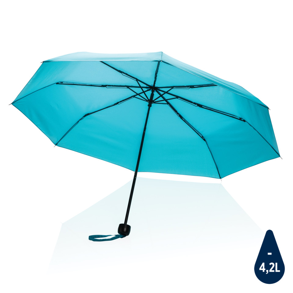 Mini parapluie publicitaire  20.5" en rPET 190T Impact AWARE™