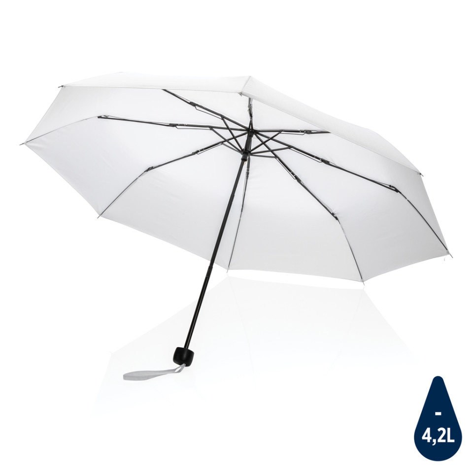 Mini parapluie publicitaire  20.5" en rPET 190T Impact AWARE™