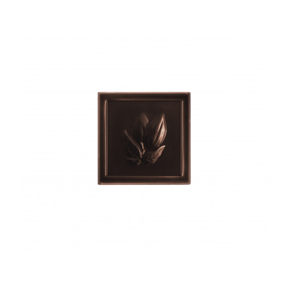 Carré Napolitain 4 gr chocolat noir 71 % Bio personnalisable Fabriqué en France