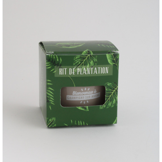 Le cube de plantation publicitaire