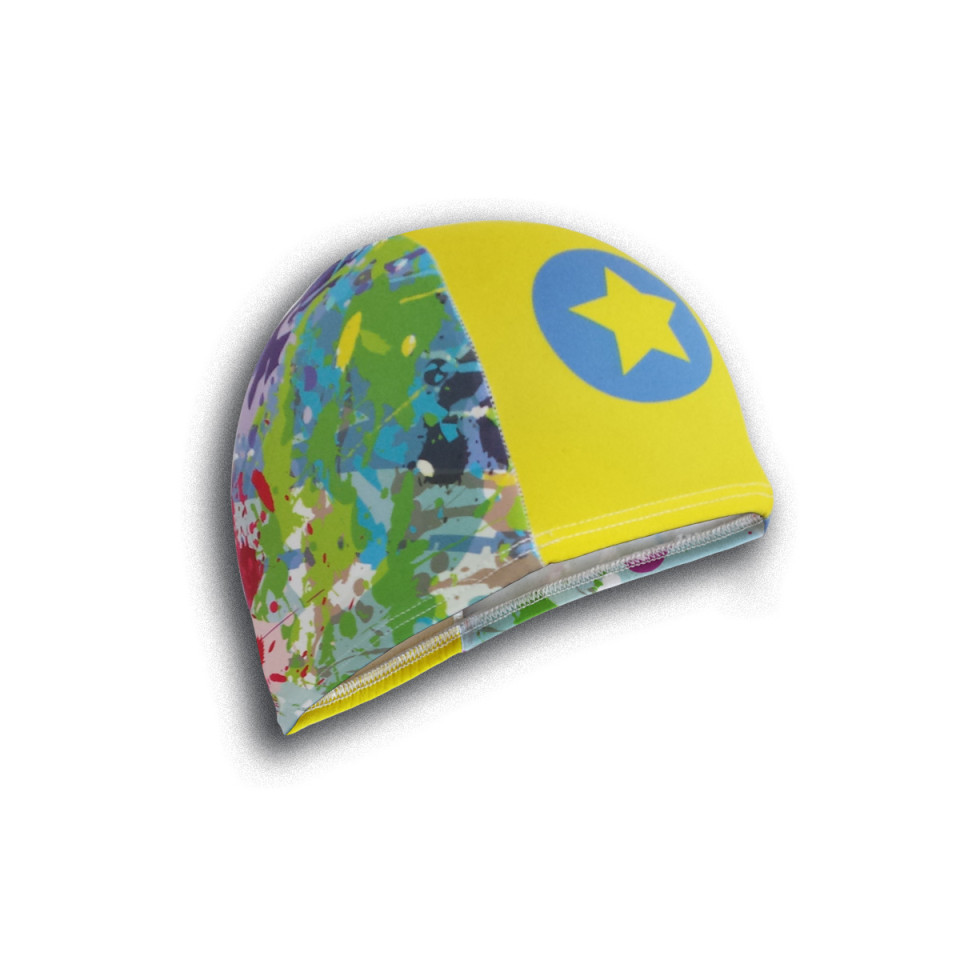 Bonnet de bain piscine 100 % personnalisable en Lycra Fabriqué en Europe