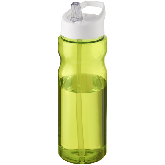 Bouteille publicitaire de sport H2O Base® 650 ml à  clapet goulot Made in Europe