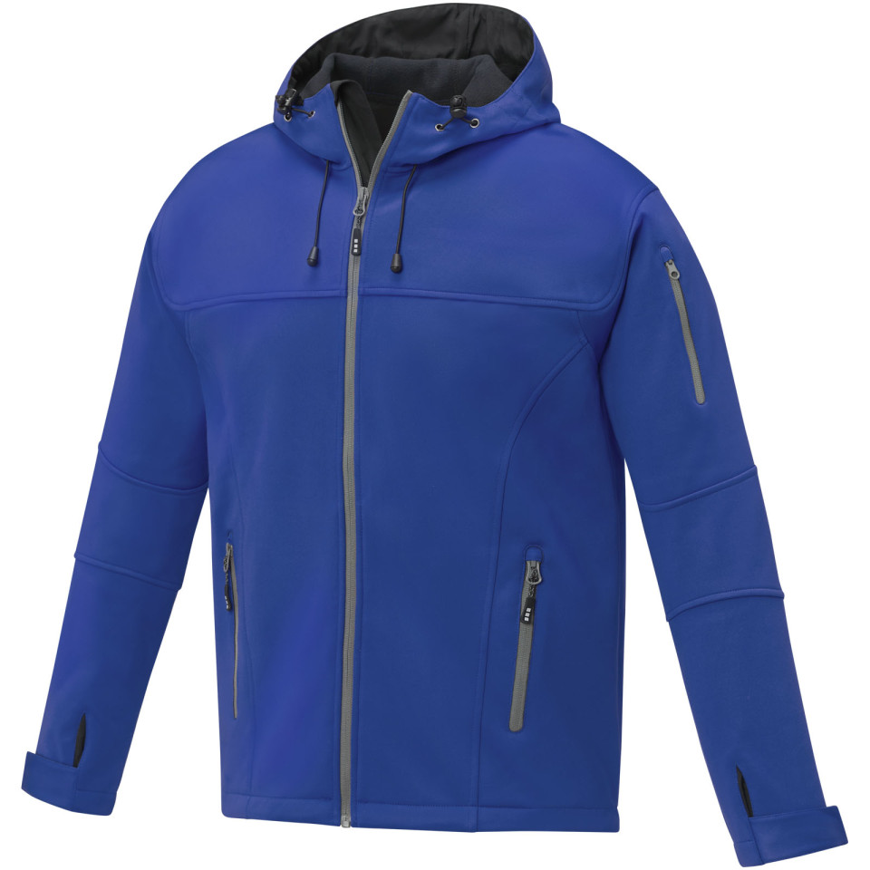 Veste publicitaire Softshell Match pour homme