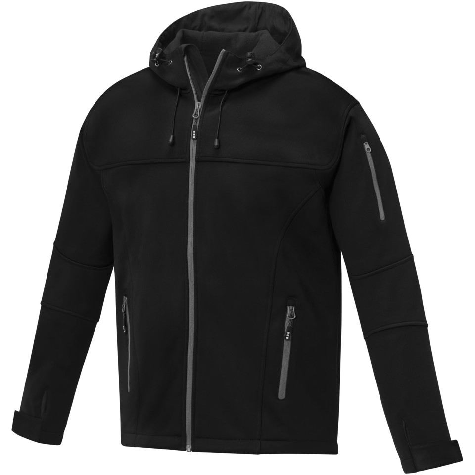 Veste publicitaire Softshell Match pour homme