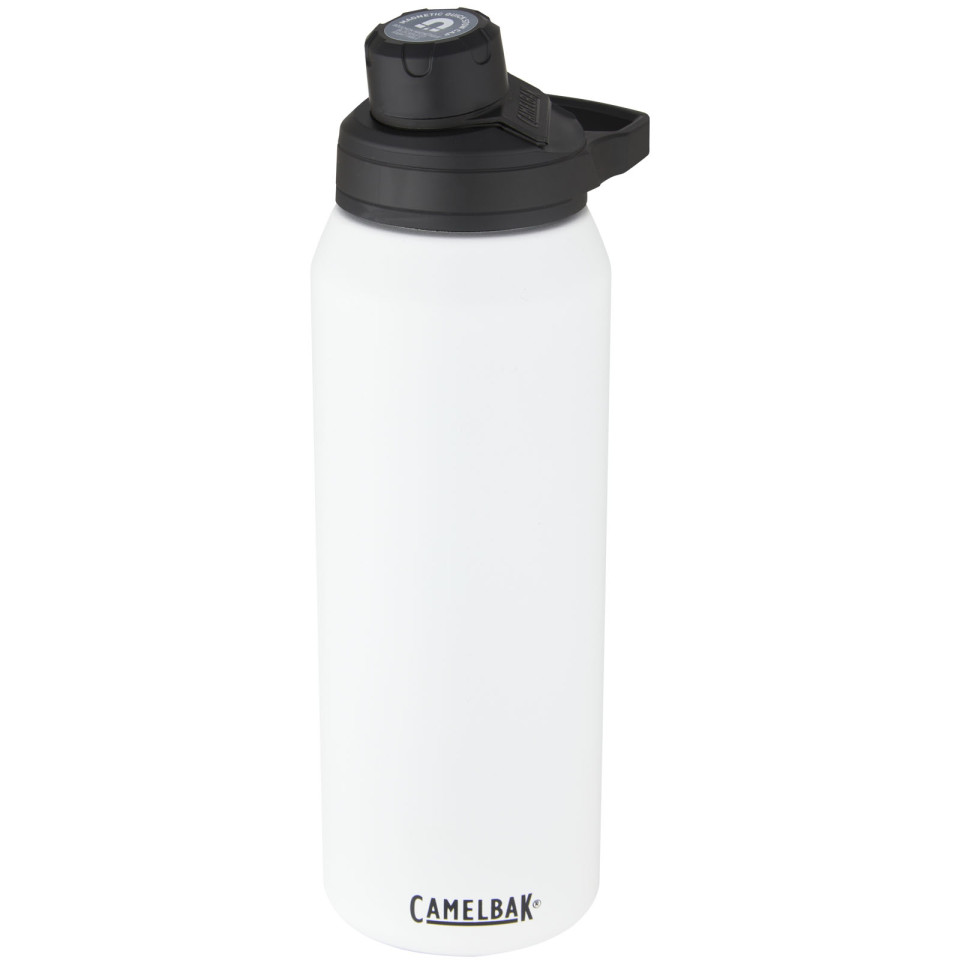 Bouteille publicitaire de sport Chute® Mag de 1 L isotherme en acier inoxydable