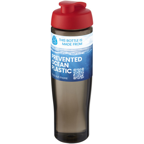 Bouteille publicitaire de sport H2O Active® Eco Tempo de 700 ml avec couvercle à bec verseur