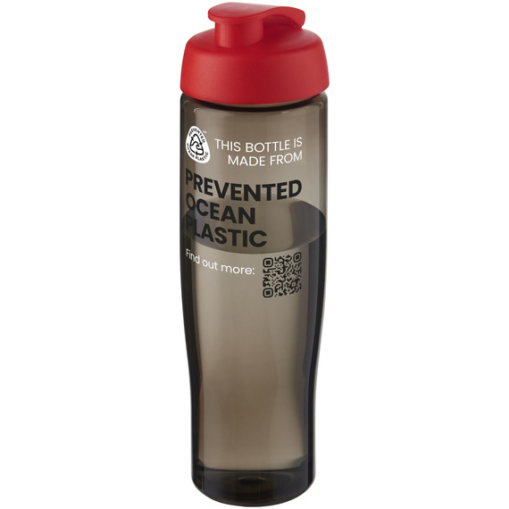 Bouteille publicitaire de sport H2O Active® Eco Tempo de 700 ml avec couvercle à bec verseur