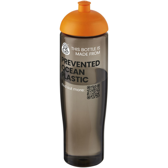 Bouteille publicitaire de sport H2O Active® Eco Tempo de 700 ml avec couvercle dôme