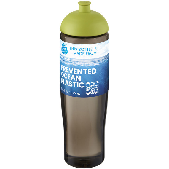 Bouteille publicitaire de sport H2O Active® Eco Tempo de 700 ml avec couvercle dôme