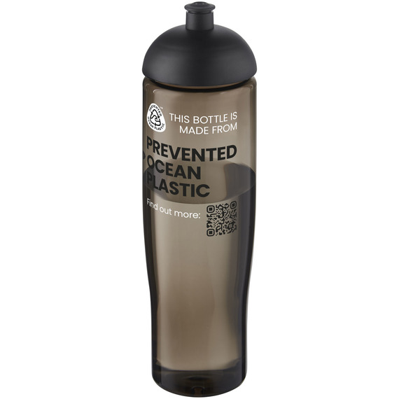 Bouteille publicitaire de sport H2O Active® Eco Tempo de 700 ml avec couvercle dôme