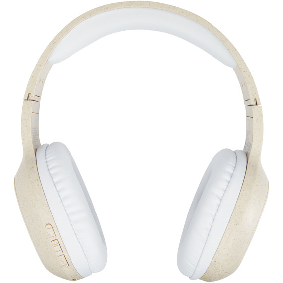 Casque publicitaire Bluetooth® Riff en paille de blé avec microphone