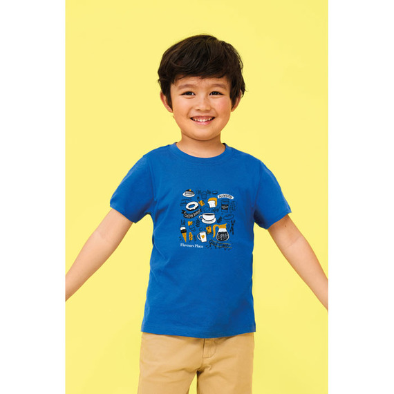 T-shirt publicitaire manches courtes REGENT coton 150g Enfant