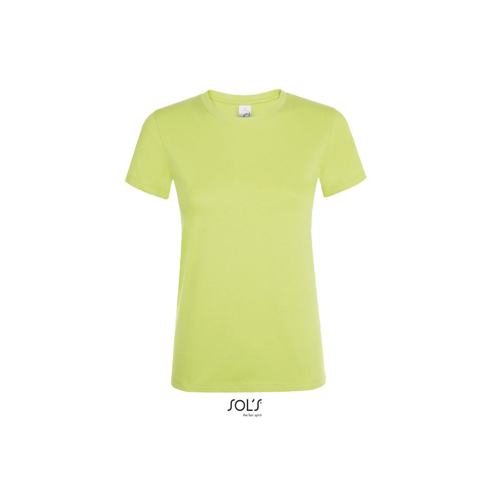 T-shirt publicitaire manches courtes REGENT coton 150g Femme