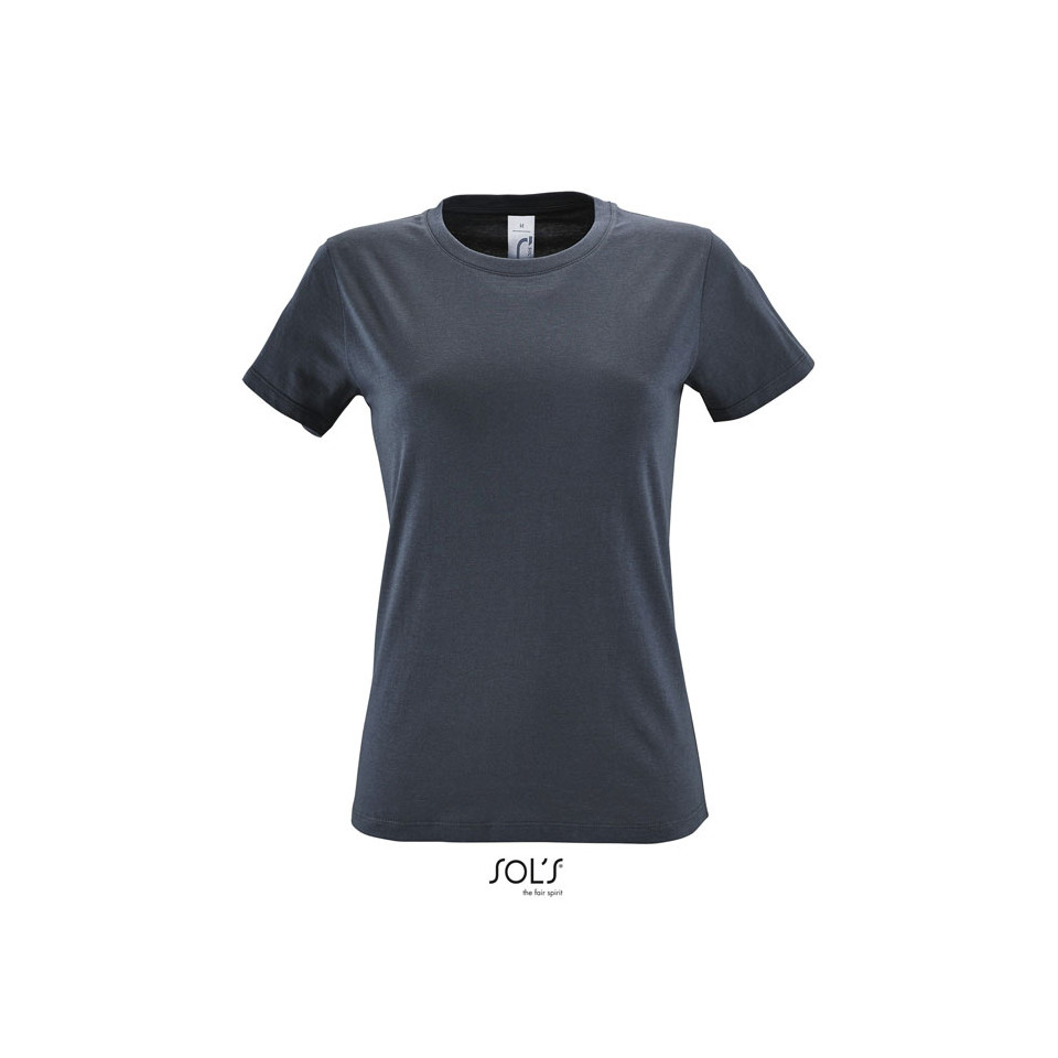 T-shirt publicitaire manches courtes REGENT coton 150g Femme