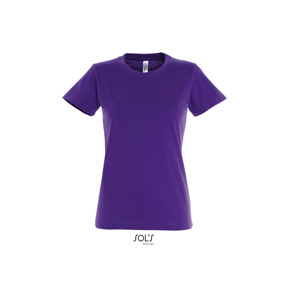 T-shirt publicitaire manches courtes IMPERIAL coton 190g Femme